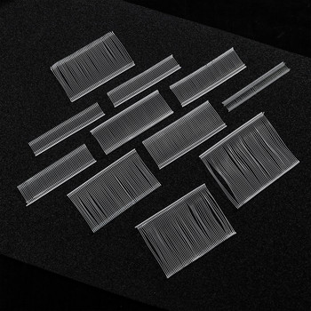 5000 τεμάχια Τυπικοί συνδετήρες σήμανσης Λευκά τυπικά προσαρτήματα ραβδώσεων ετικέτας Κατάλληλα για συσκευές τυπικών ετικετών Εργαλείο