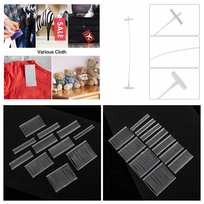 5000 τεμάχια Τυπικοί συνδετήρες σήμανσης Λευκά τυπικά προσαρτήματα ραβδώσεων ετικέτας Κατάλληλα για συσκευές τυπικών ετικετών Εργαλείο