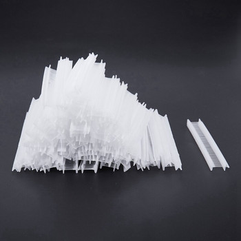 Plastikust silditihvtid, varraste kinnitus, 10 mm, 15 000 tk märgistuspüstoli jaoks