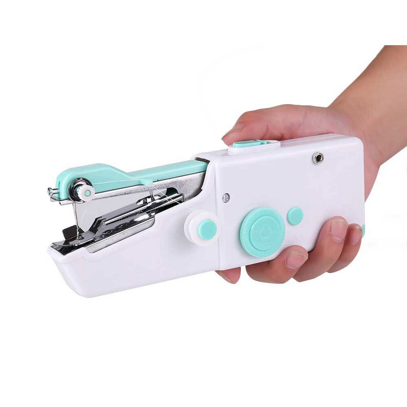 Mali šivaći stroj Mini ručni prijenosni kompleti korisni za ručni rad Alati za šivanje Traka za trčanje Višenamjenski DIY kućanski