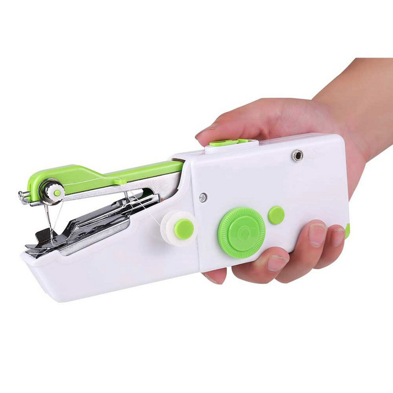 Mali šivaći stroj Mini ručni prijenosni kompleti korisni za ručni rad Alati za šivanje Traka za trčanje Višenamjenski DIY kućanski