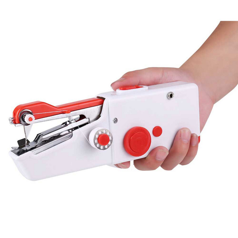 Mali šivaći stroj Mini ručni prijenosni kompleti korisni za ručni rad Alati za šivanje Traka za trčanje Višenamjenski DIY kućanski