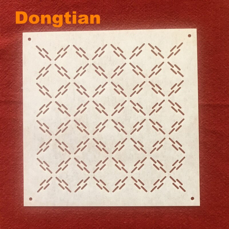 Klasikinis japoniško stiliaus Sashiko šablonas Sashiko trafaretas Minkštas šablonas