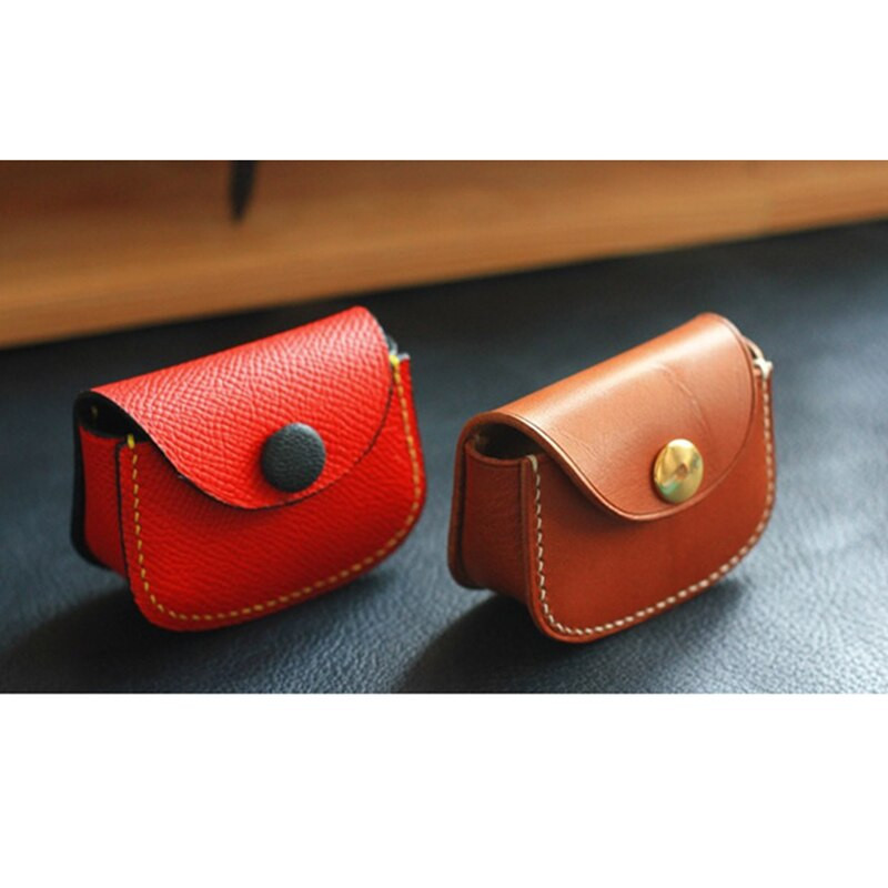 1 rinkinys kraftpopieriaus siuvimo rašto, skirto rankų darbo vintažiniam mini mažoms monetų piniginėms, „pasidaryk pats“ odinio rankdarbių trafareto siuvimo šablonui, 7x5,5 cm