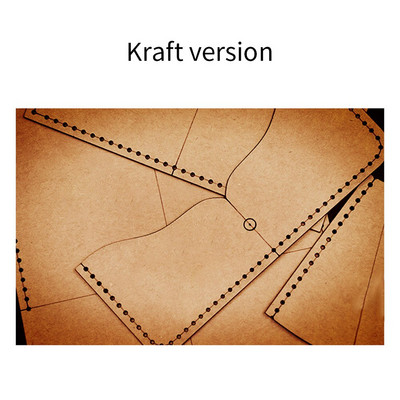 Νέο μοτίβο ραπτικής Diy Χειροποίητο Δερμάτινο Ακρυλικό Τύπος Έκδοσης Σχέδια Πρότυπο μοτίβο χαρτιού τέχνης από δέρμα