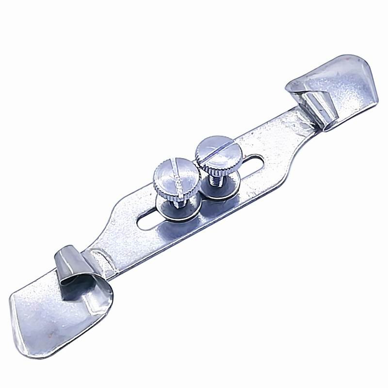 Εξαρτήματα ραπτομηχανής Industria Πόδι πίεσης ραπτομηχανής Πόδι πίεσης ραπτομηχανής, και τα δύο άκρα μπορούν να πτυχωθούν, 1 πόδι 2 μεγέθη