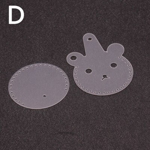 1 vnt PVC odinis šablonas raktų pakabukas „pasidaryk pats“ siuvimo raštų trafaretai, rankdarbių kūrimo raktų pakabukų pakabukas, odiniai amatų siuvimo raštai