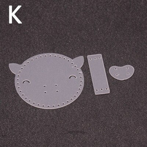 1 vnt PVC odinis šablonas raktų pakabukas „pasidaryk pats“ siuvimo raštų trafaretai, rankdarbių kūrimo raktų pakabukų pakabukas, odiniai amatų siuvimo raštai