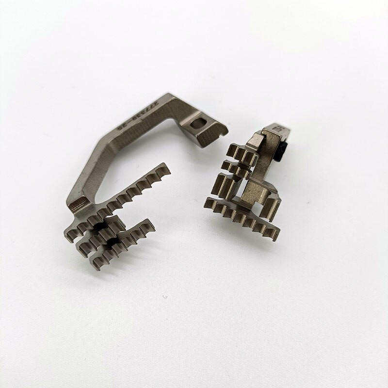 Ραπτομηχανή Εξαρτήματα Tooth Feed Dog 277339-25 277337-25 FOR PEGASUS EX3215 Overlock Ραπτομηχανή