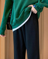 Γυναικείο casual παντελόνι για έγκυες γυναίκες με ψηλή μέση