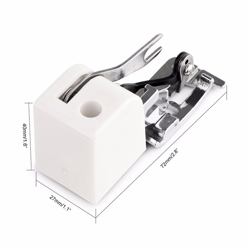 1Pcs Side Cutter Overlock Ραπτομηχανή Presser Foot Feet Sewing Machine Attachment For All Low Shank Singer