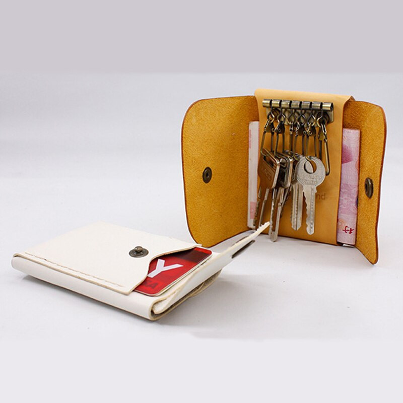 1 rinkinys „Pasidaryk pats“ piniginės kortelių laikiklio raštas, kietas kraftpopierius, rankų darbo raktų dėklas, odinis šablonas, trafaretas, siuvamas, 4x24 cm