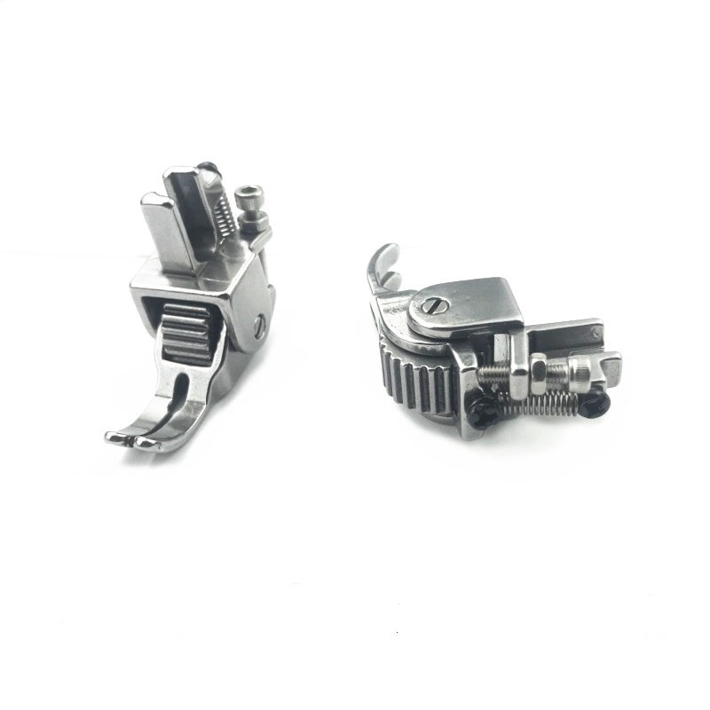 Βιομηχανική ραπτομηχανή Πίεση ποδιών τεσσάρων τύπων για φαρδιά είδη υφασμάτινων υφασμάτων Λαστιχένιο σίδερο με δόντια