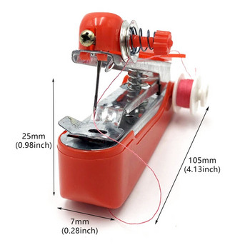 Преносими мини шевни машини Ръкоделие Безжични ръчни дрехи Преносими шевни машини Инструменти за ръчна работа Аксесоари