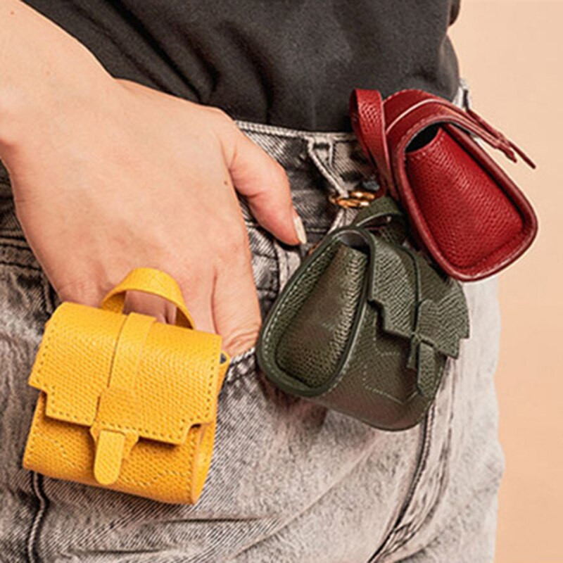 1 rinkinys „Crossbody Bag“ „pasidaryk pats“ trafaretinis kraftpopieriaus siuvimo šablonas „Mini Fanny Pack“ odos raštas, 6x6 cm