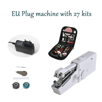 Χειροκίνητη ραπτομηχανή Μίνι μικρά φορητά κιτ για κεντήματα Ράψτε μια στολή Broder Πολυλειτουργική Οικιακή Βοηθός Χρήσιμα πράγματα