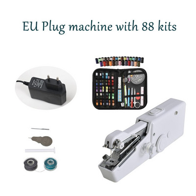 Χειροκίνητη ραπτομηχανή Μίνι μικρά φορητά κιτ για κεντήματα Ράψτε μια στολή Broder Πολυλειτουργική Οικιακή Βοηθός Χρήσιμα πράγματα