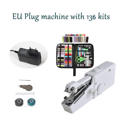 Χειροκίνητη ραπτομηχανή Μίνι μικρά φορητά κιτ για κεντήματα Ράψτε μια στολή Broder Πολυλειτουργική Οικιακή Βοηθός Χρήσιμα πράγματα