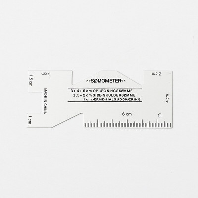 1 τμχ Χάρακας συνονθύλευμα από κράμα αλουμινίου DIY Ραπτική χειροτεχνία για στεγανοποίηση ενδυμάτων Χάρακας πολλαπλών λειτουργιών πάπλωμα Μετρητής ραφής