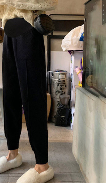 Дамски спортен панталон за бременни жени  с висока талия
