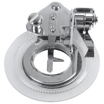 Prítlačná pätka pre šijacie stroje s kvetinovou ihlou pre Brother /Singer /Babylock /Janome /Kenmore Silver