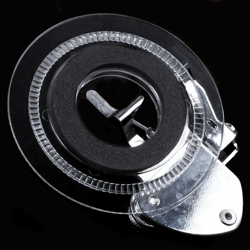 Prítlačná pätka pre šijacie stroje s kvetinovou ihlou pre Brother /Singer /Babylock /Janome /Kenmore Silver