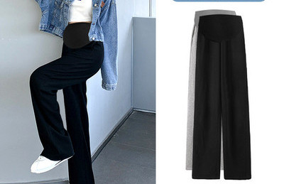 Ежедневен дамски панталон с висока талия -прав модел