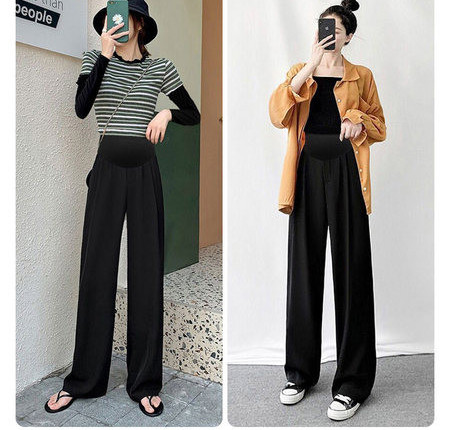 Casual γυναικείο παντελόνι με τσέπη και ψηλή μέση