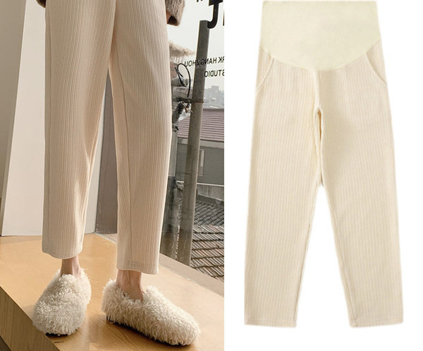 Ženske čiste hlače - s visokim strukom