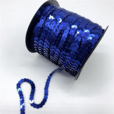 5 Yards/Παρτίδα 6mm Πολύχρωμες πούλιες Γυαλιστερές πολυεπίπεδες χαλαρές πούλιες Πιλέτες Ράψιμο Γαμήλια χειροτεχνία DIY Scrapbooking μενταγιόν