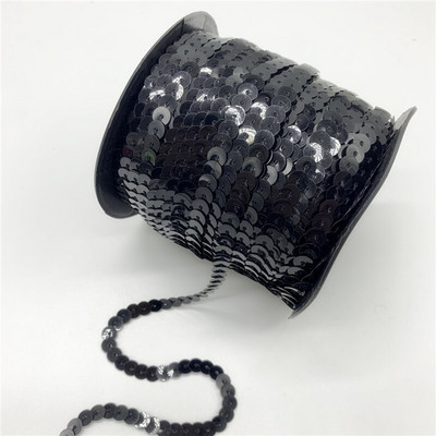 5 Yards/Παρτίδα 6mm Πολύχρωμες πούλιες Γυαλιστερές πολυεπίπεδες χαλαρές πούλιες Πιλέτες Ράψιμο Γαμήλια χειροτεχνία DIY Scrapbooking μενταγιόν