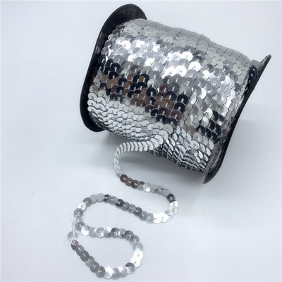 5 Yards/Παρτίδα 6mm Πολύχρωμες πούλιες Γυαλιστερές πολυεπίπεδες χαλαρές πούλιες Πιλέτες Ράψιμο Γαμήλια χειροτεχνία DIY Scrapbooking μενταγιόν