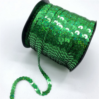 5 Yards/Παρτίδα 6mm Πολύχρωμες πούλιες Γυαλιστερές πολυεπίπεδες χαλαρές πούλιες Πιλέτες Ράψιμο Γαμήλια χειροτεχνία DIY Scrapbooking μενταγιόν