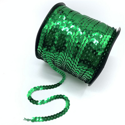 5 Yards/Παρτίδα 6mm Πολύχρωμες πούλιες Γυαλιστερές πολυεπίπεδες χαλαρές πούλιες Πιλέτες Ράψιμο Γαμήλια χειροτεχνία DIY Scrapbooking μενταγιόν