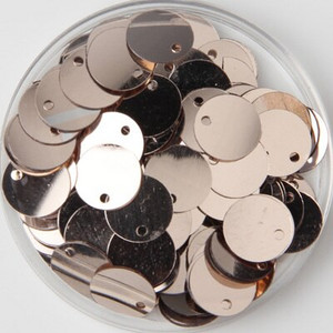 Νέα PVC Flat Round Loose Sequins Paillettes Sewing Craft DIY αξεσουάρ για ένδυμα Lentejuelas Para Coser