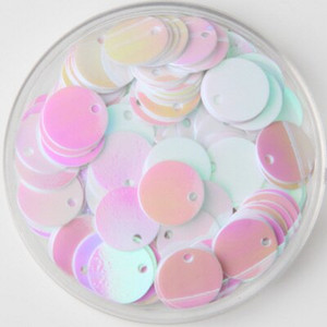 Νέα PVC Flat Round Loose Sequins Paillettes Sewing Craft DIY αξεσουάρ για ένδυμα Lentejuelas Para Coser