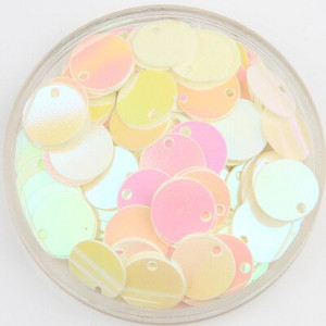 Νέα PVC Flat Round Loose Sequins Paillettes Sewing Craft DIY αξεσουάρ για ένδυμα Lentejuelas Para Coser