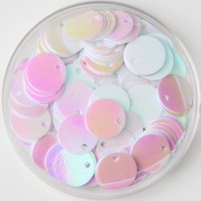 Νέα PVC Flat Round Loose Sequins Paillettes Sewing Craft DIY αξεσουάρ για ένδυμα Lentejuelas Para Coser