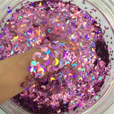 Ultrathin 2000Pcs 8mm Λευκό Κρυστάλλινο Διάφανο Snowflake Loose Sequins Paillettes Nail Craft Χριστουγεννιάτικη Διακόσμηση Κομφετί 8g