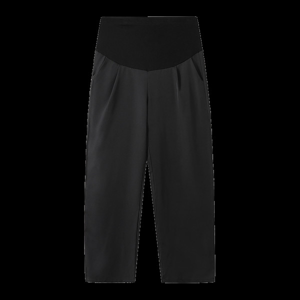 Naiste vabaaja püksid – kõrge vöökoha ja taskuga