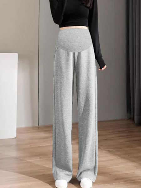 Ženske casual hlače za trudnice visokog struka