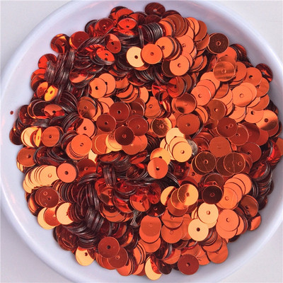 Παγιέτες λέιζερ 3/4/5/6/mm PVC στρογγυλές παγιέτες Ράψιμο Wedding Craft Fancy Dress Scrapbook Simple Fashion