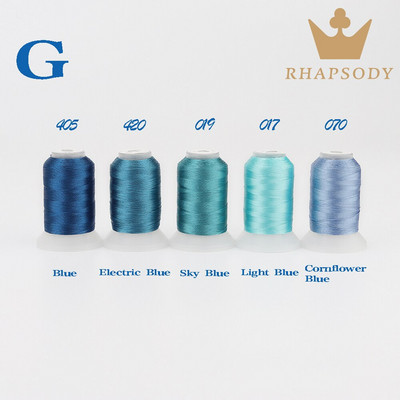 40W poliesterio siuvinėjimo siūlai 500M gijų siūlai, didelio stiprumo blizgesys, skirtas Brother/Babylock/Janome siuvimo mašinai namų siūlai