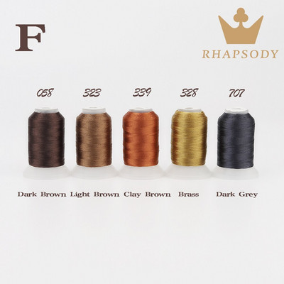 40W poliesterio siuvinėjimo siūlai 500M gijų siūlai, didelio stiprumo blizgesys, skirtas Brother/Babylock/Janome siuvimo mašinai namų siūlai