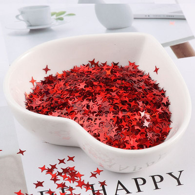 Φιλικές προς το περιβάλλον PET Ultrathin 4mm Cross Star Nail Sequin Μικτή ολογραφική λέιζερ Silver Glitter πούλιες για Craft Nail Art Decor