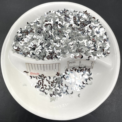 20g Gold Star n Moon PVC χαλαρές παγιέτες Glitter Paillettes για μανικιούρ νυχιών, κομφετί γάμου, αξεσουάρ στολισμού, πληρωτικό