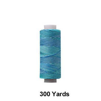 300/1000 Yards 402 Πολυεστερικές κλωστές Ράψιμο & Κουίλτινγκ Χέρι Ραπτομηχανής-Βαμμένο ουράνιο τόξο Κλωστή ραπτικής για κεντήματα & μηχανή