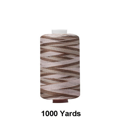 300/1000 Yards 402 Πολυεστερικές κλωστές Ράψιμο & Κουίλτινγκ Χέρι Ραπτομηχανής-Βαμμένο ουράνιο τόξο Κλωστή ραπτικής για κεντήματα & μηχανή