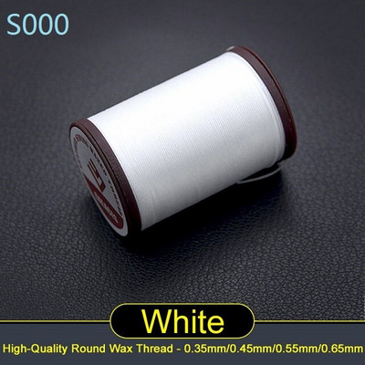 Läbimõõt 0,65 mm 60 meetrit Käsitsi kvaliteetne ümmargune õmblusniit nahast käsitöökäevõru koe polüester Tugevusega niit