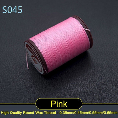 Läbimõõt 0,65 mm 60 meetrit Käsitsi kvaliteetne ümmargune õmblusniit nahast käsitöökäevõru koe polüester Tugevusega niit